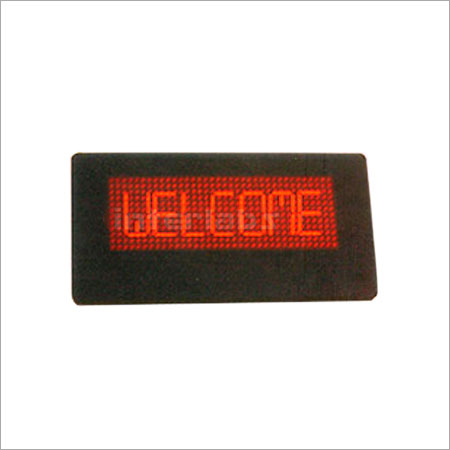 Scrolling LED Sign